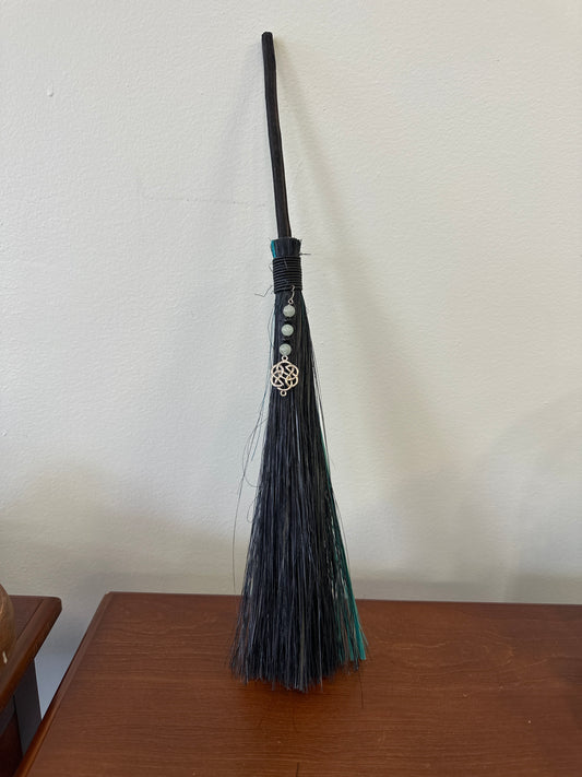 Green And Black Sm Besom