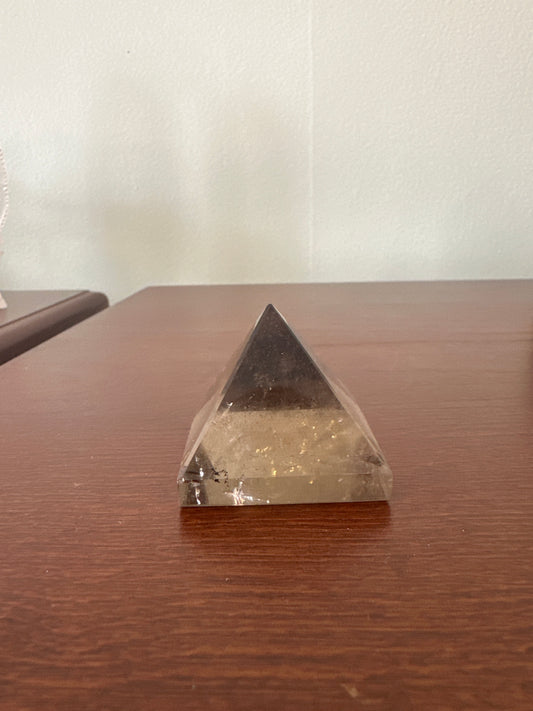 Smokey Quartz Med Pyramid