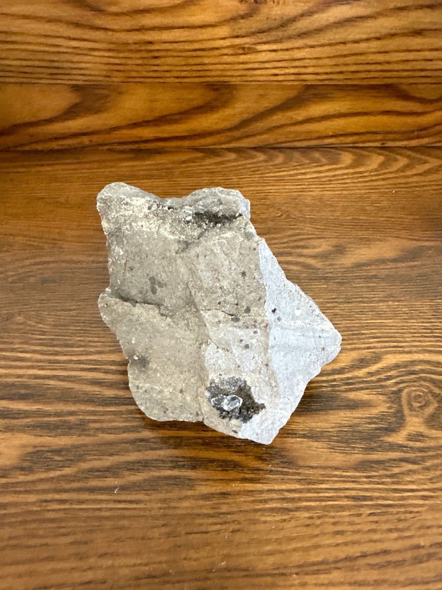 Herkimer Diamond In Rock Formation