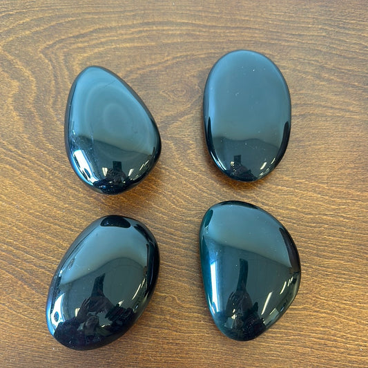 Rainbow Obsidian Giant Palm Stone