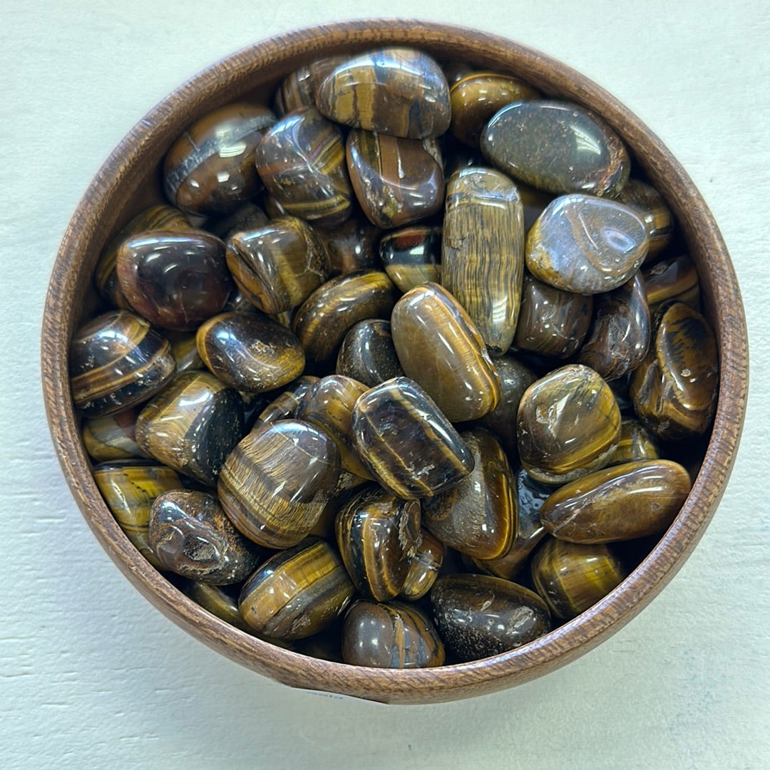 Gold Tigers Eye Tumbled