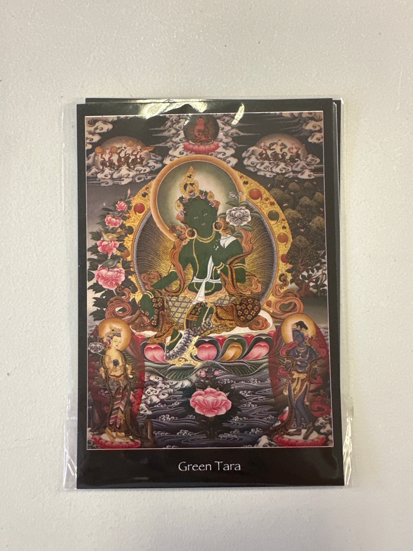 Green Tara Altar Card