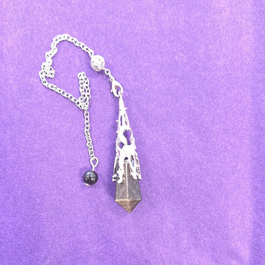 Gold Sheen Obsidian Pendulum