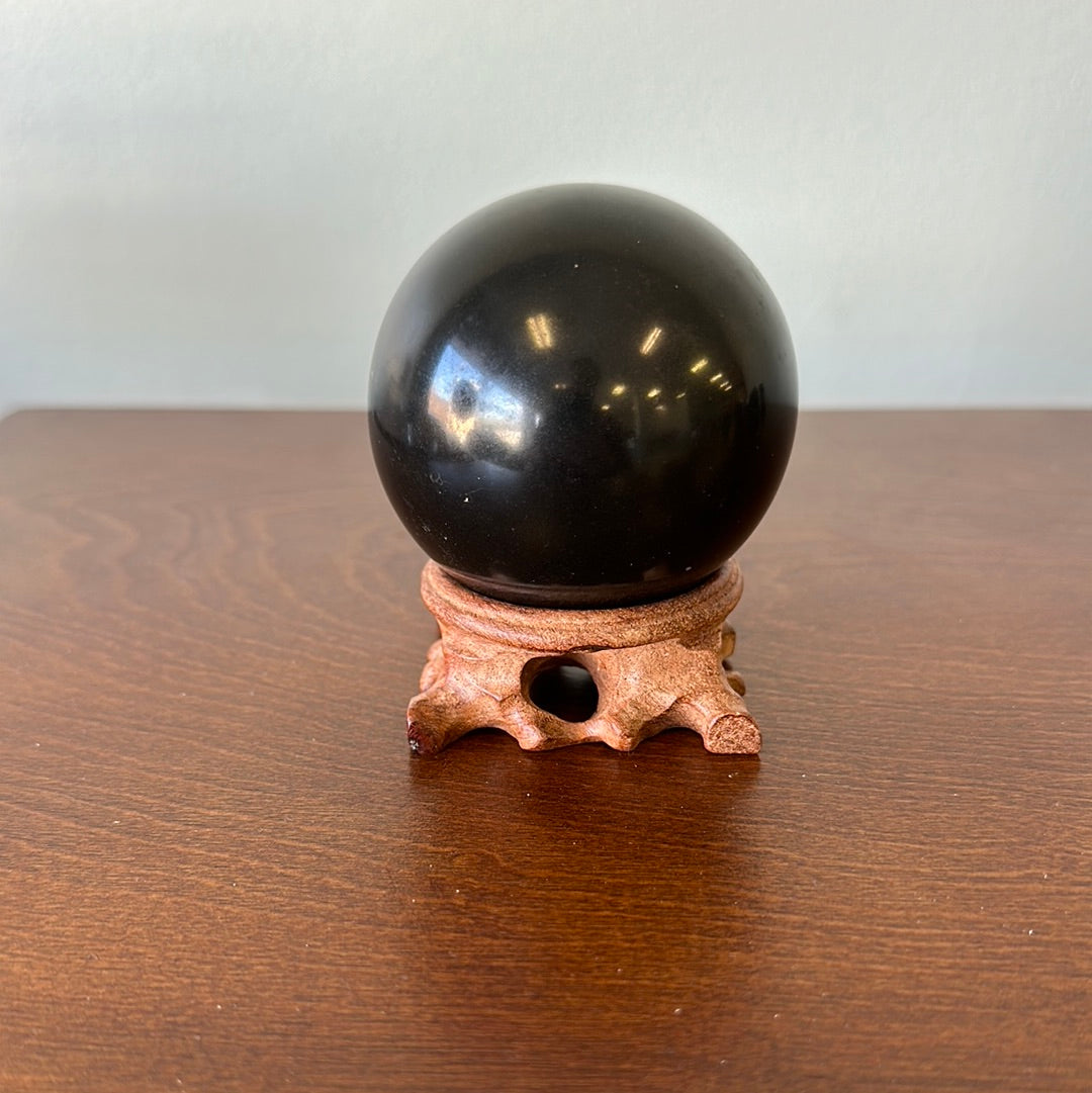 Black Tourmaline Lg Sphere