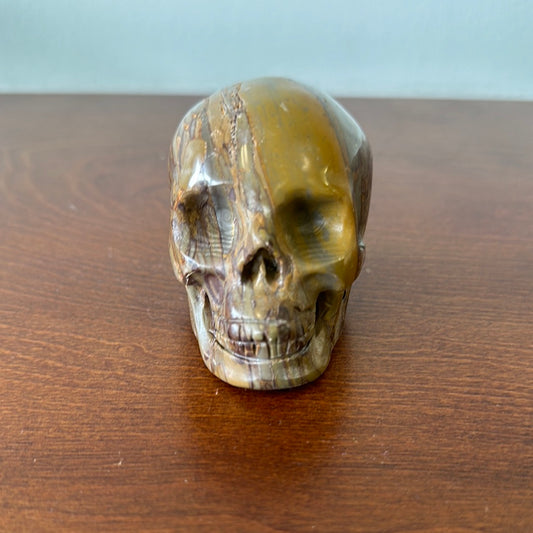 Brown Jasper 1lb Skull