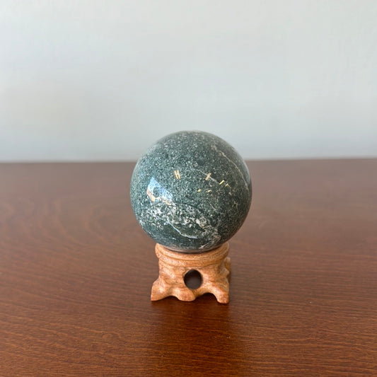 Moss Agate Xsm Sphere