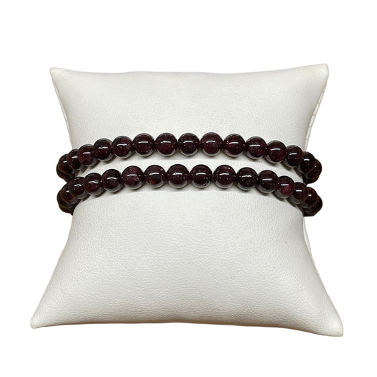 Garnet Stretch Bracelet