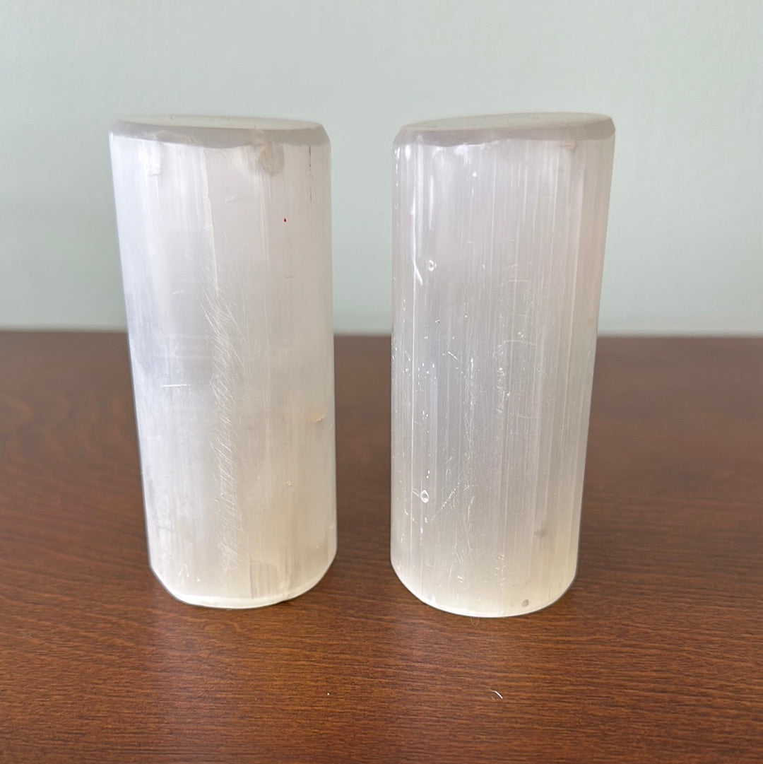 Selenite Chakra Balancing Pillar