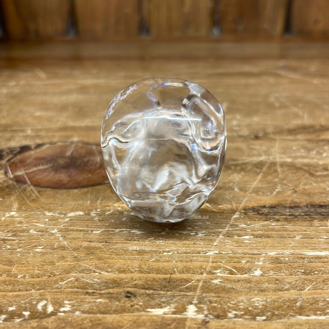 Leandro Clear Quartz 2in Skull