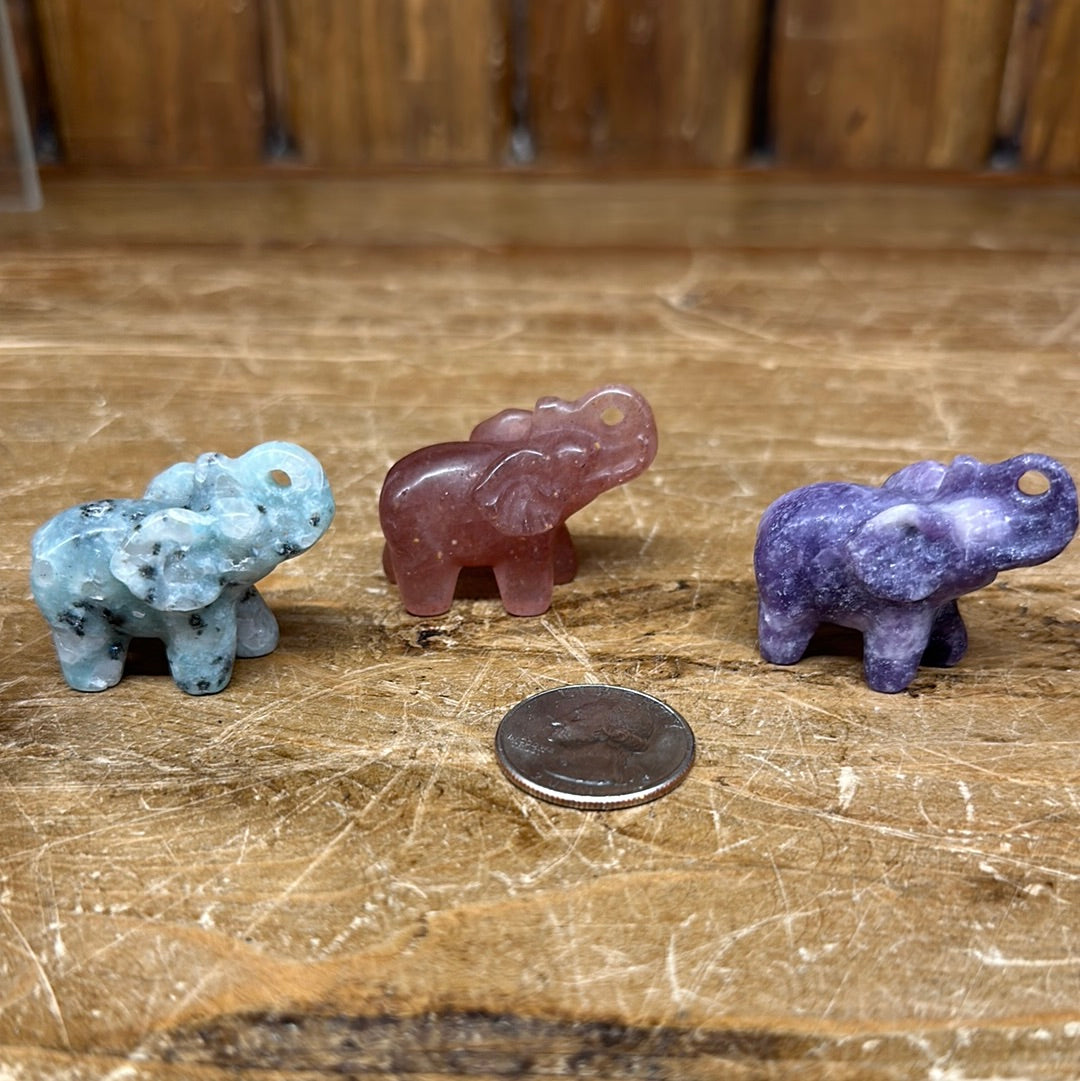 Gemstone Mini Elephant