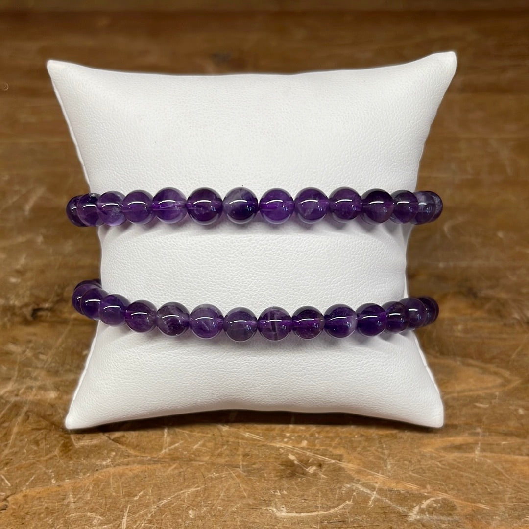 Amethyst Stretch Bracelet