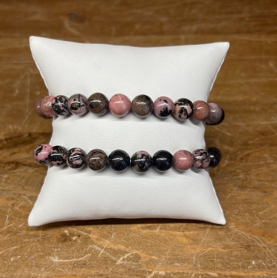 Rhodonite Stretch Bracelet