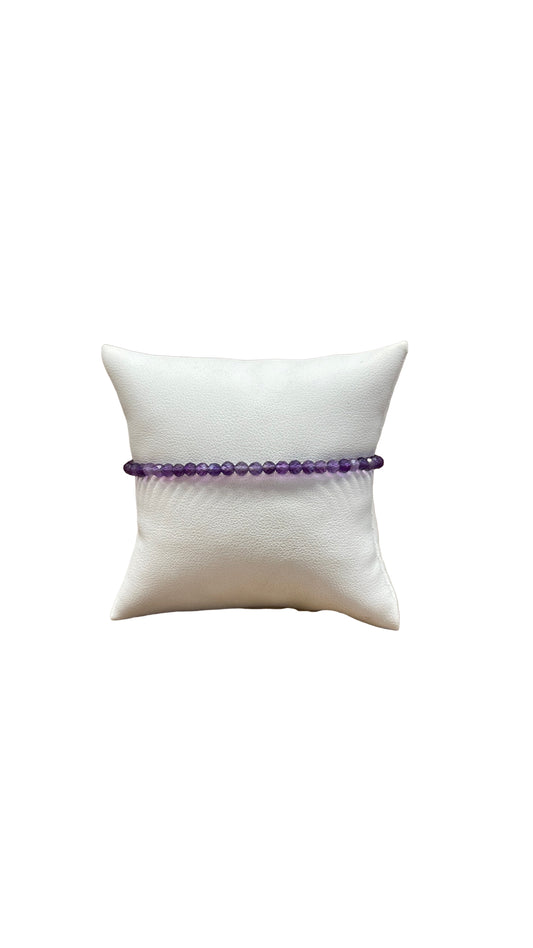 Amethyst SS Bracelet