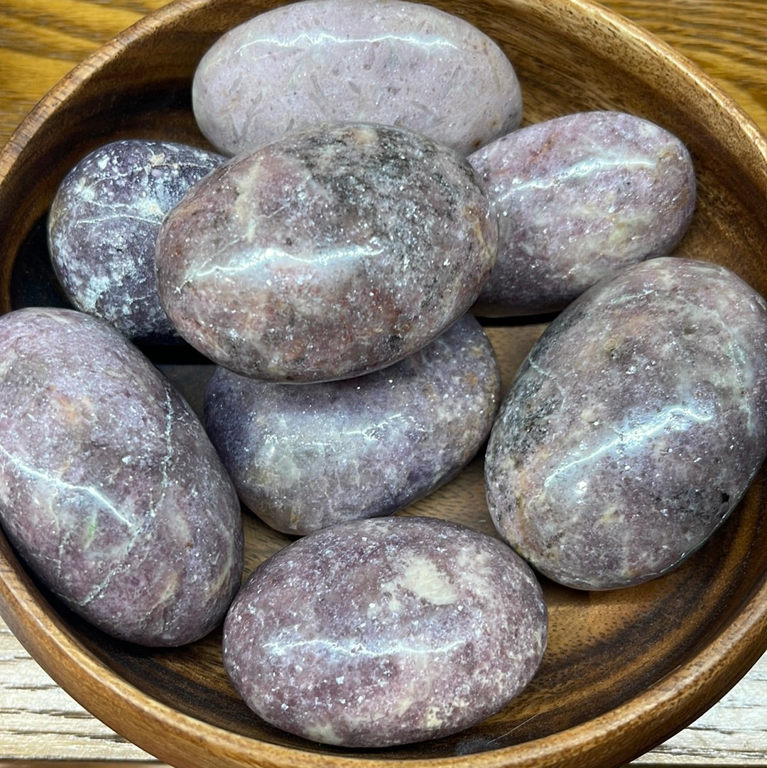 Lepidolite Palm