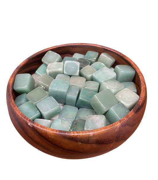 Green Aventurine Cube Tumbled