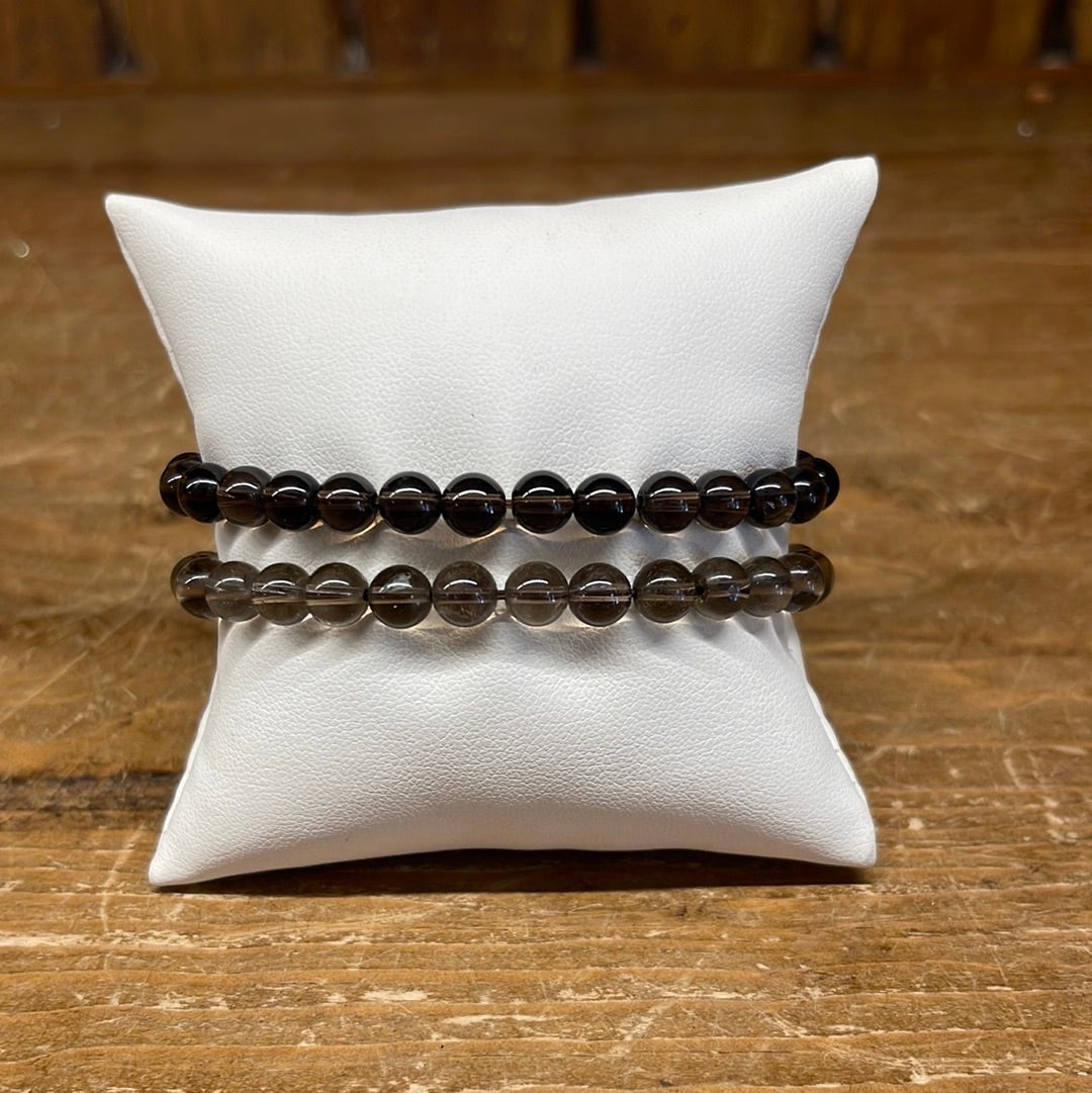 Smokey Quartz Stretch Bracelet