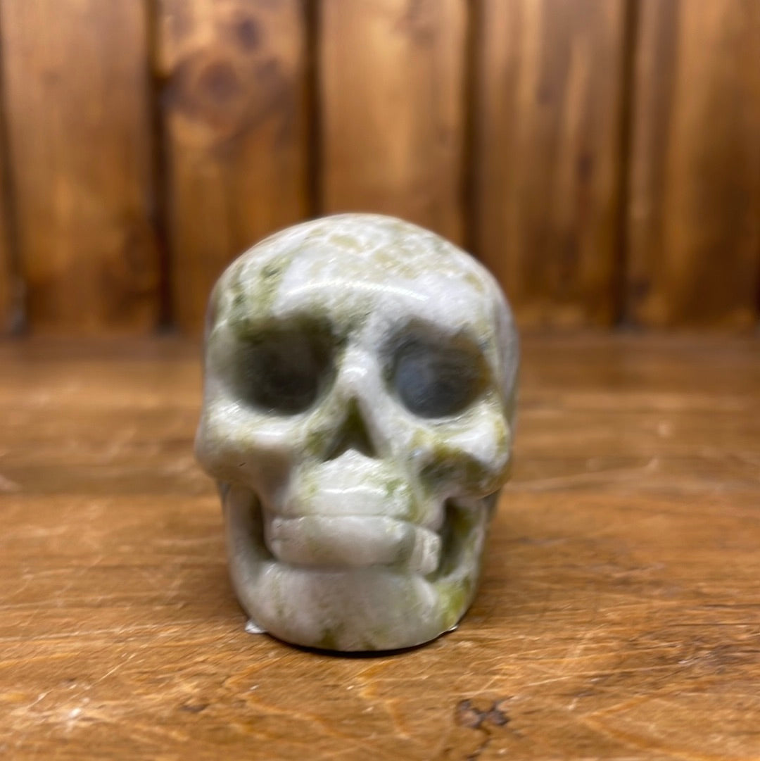 Serpentine 3in Skull