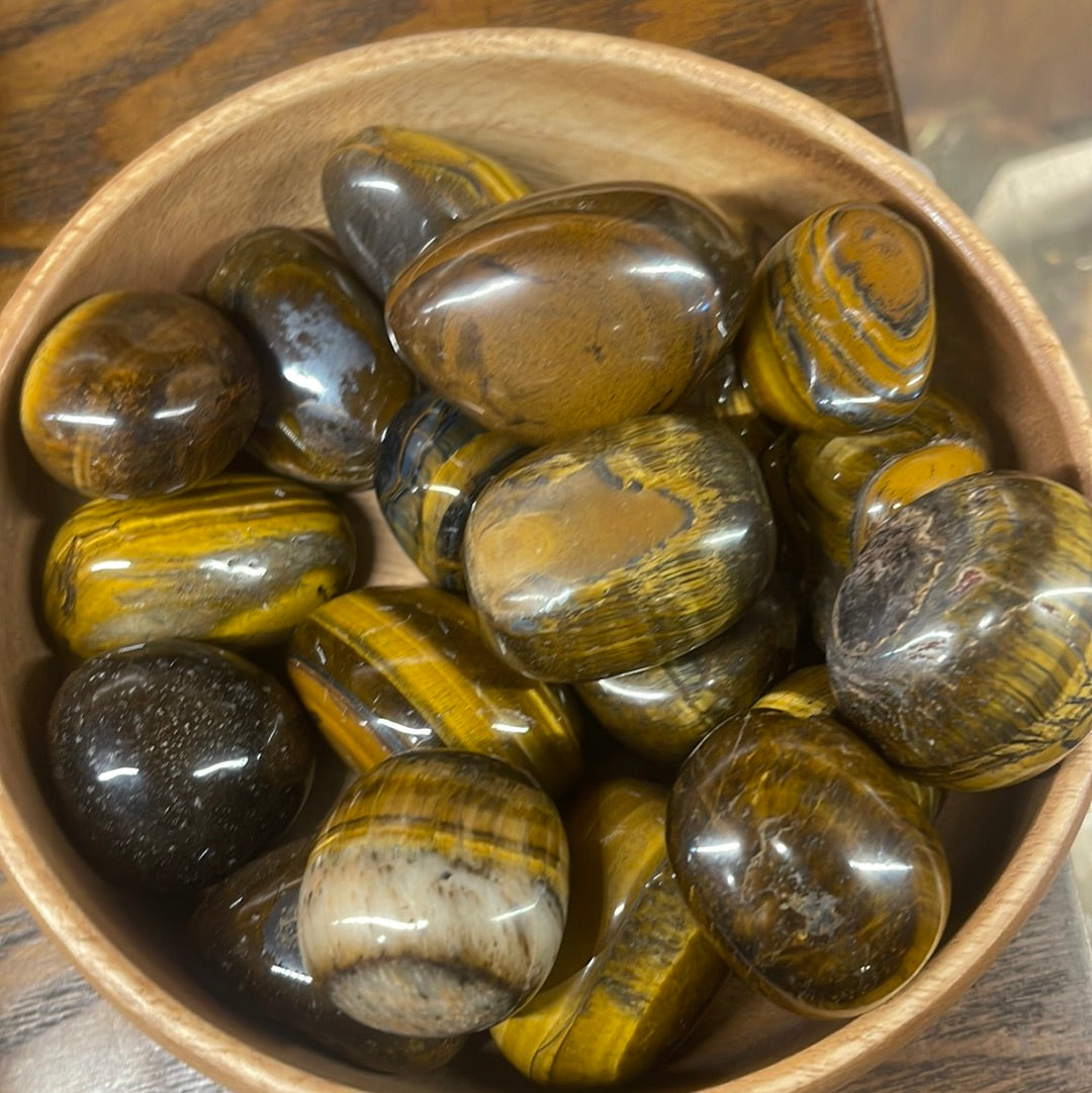 Tigers Eye Xlg Tumbled