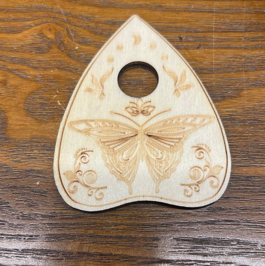 Wood Butterfly Sphere Holder