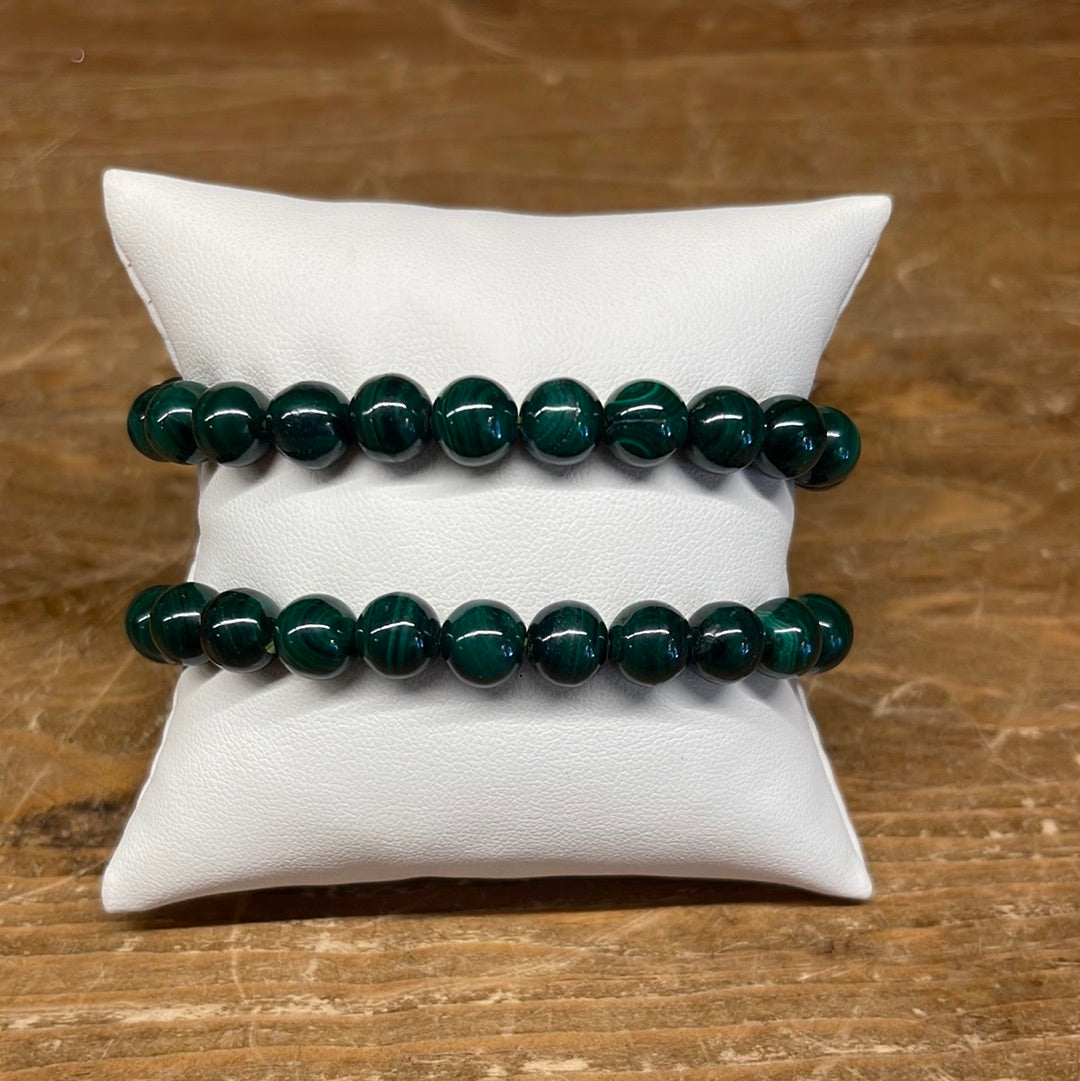 Malachite Stretch Bracelet