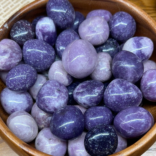 Lepidolite Tumbled