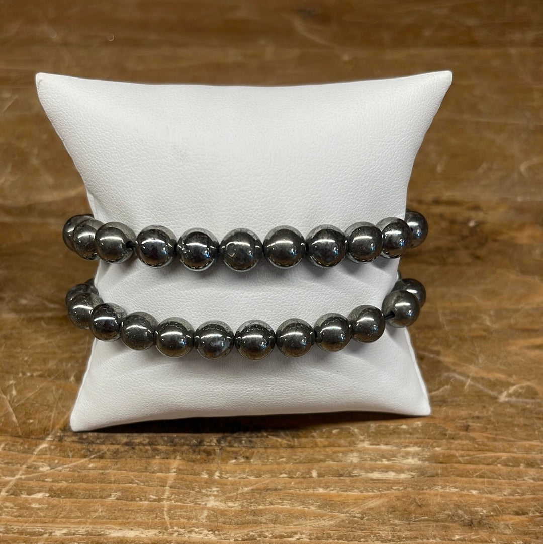 Pyrite Stretch Bracelet