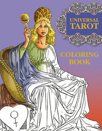 Universal tarot coloring book