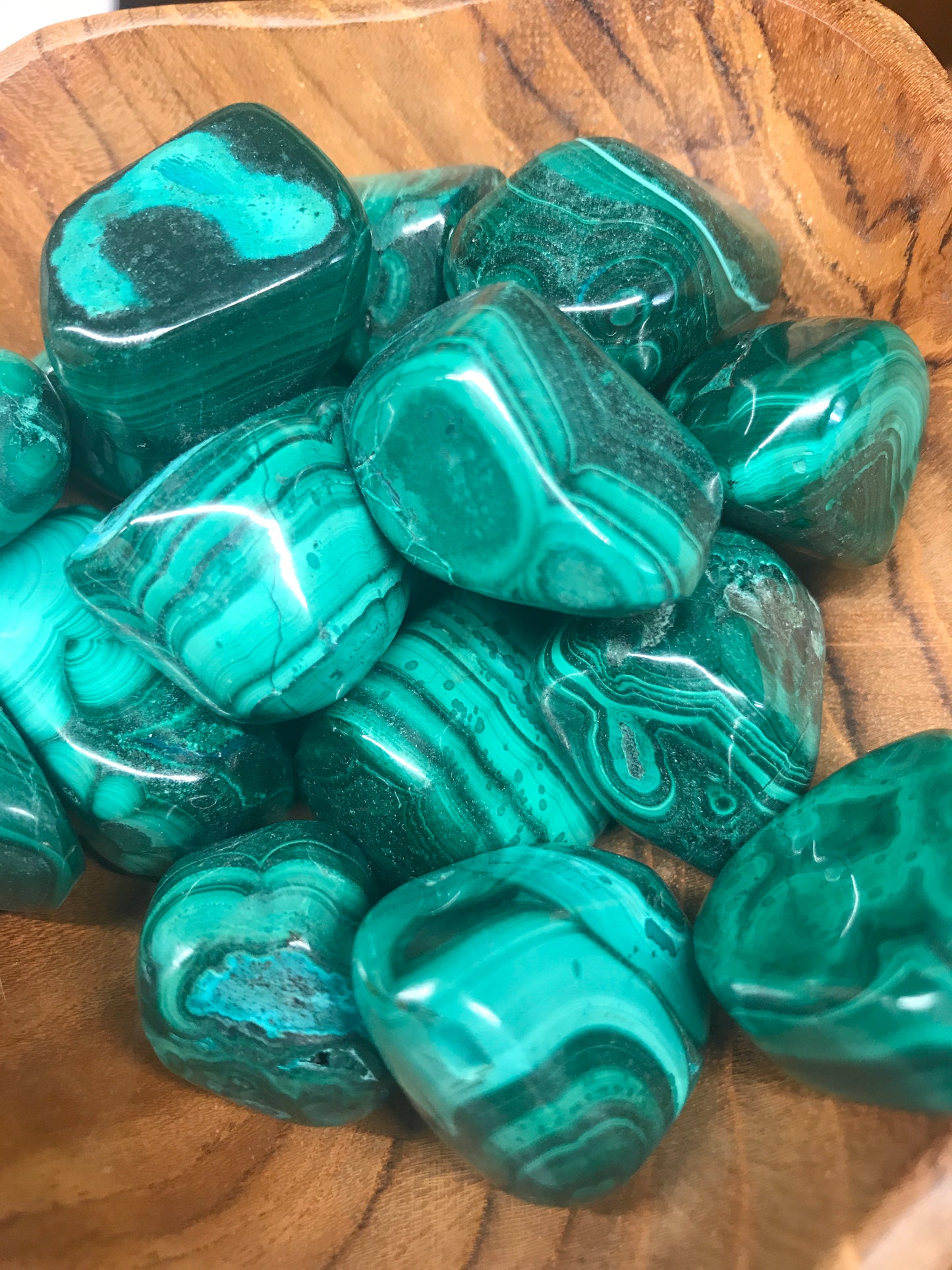 Malachite Lg Tumbled