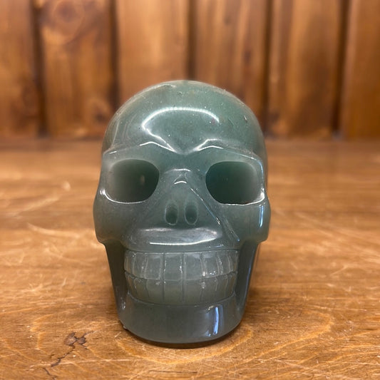 Green Aventurine 3in Skull