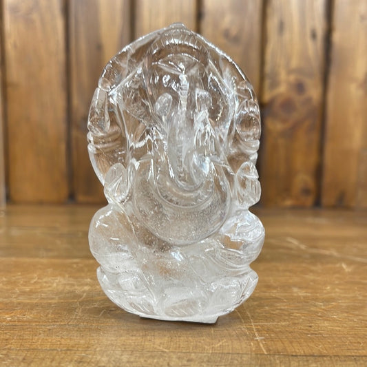 Himalayan Clear Quartz Lg Ganesha