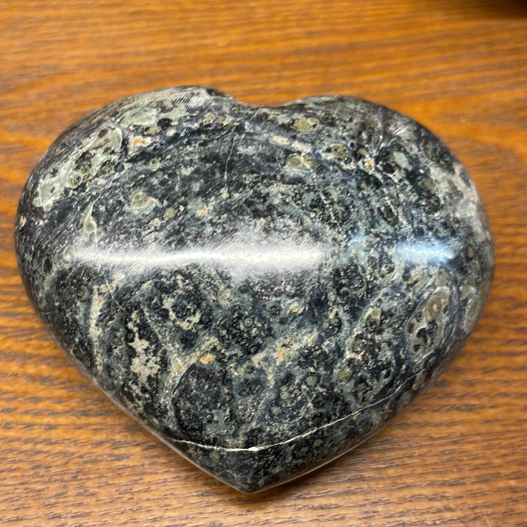 Kambaba Jasper Xlg Heart