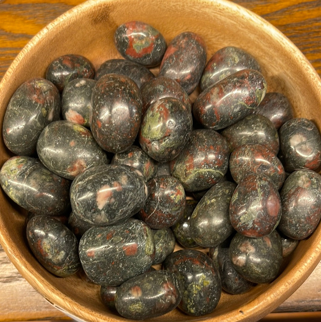 African Bloodstone Tumbled